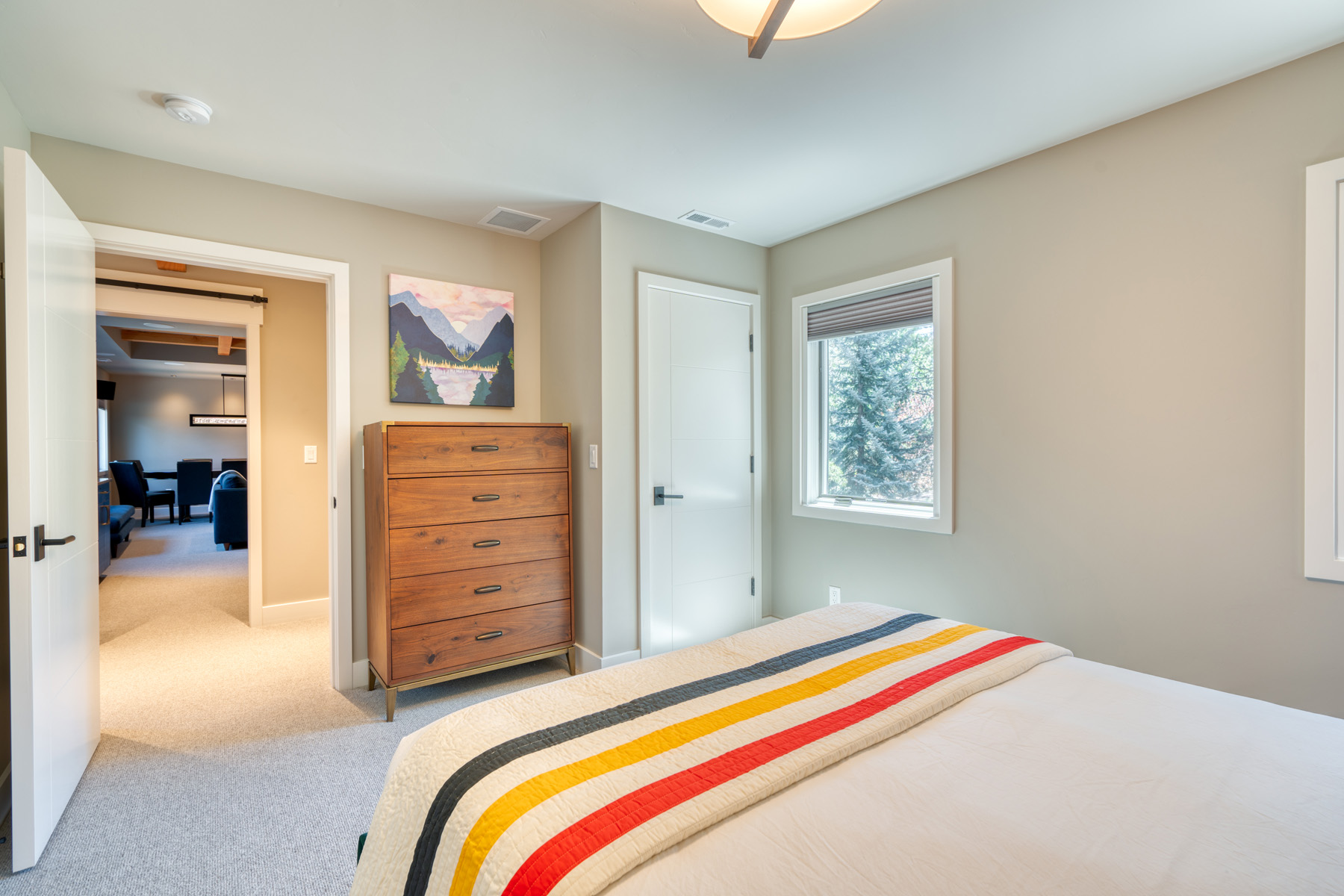 Bedroom 5—window outlook